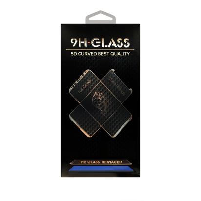 Staklena folija (glass 5D) za Samsung G955F Galaxy S8 Plus black