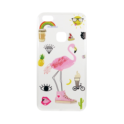 Futrola Summer Vibes za Huawei P10 Lite Flamingo