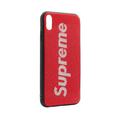 Futrola Supreme Crystal za iPhone XS MAX crvena
