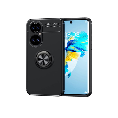 Futrola Auto Focus Ring za Huawei Y6 2019 / Honor 8A / Honor 8A Pro / Honor 8A Prime / Y6S 2019 crna