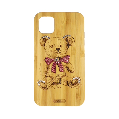 Futrola Wood za iPhone 11 / XI 6.1 inch Teddy bear