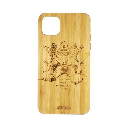 Futrola Wood za iPhone 11 Pro Max / XI 6.5 inch Dog King