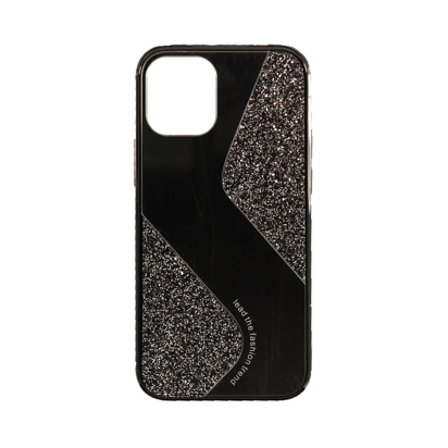 Futrola Mirror Glitter za Iphone 12 Mini 5.4 inch crna