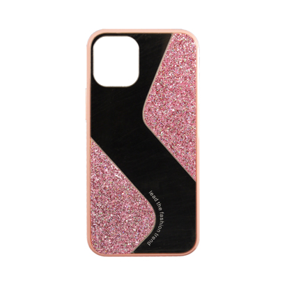 Futrola Mirror Glitter za Iphone 12 Mini 5.4 inch roza