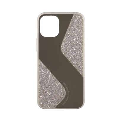 Futrola Mirror Glitter za Iphone 12 Mini 5.4 inch srebrna