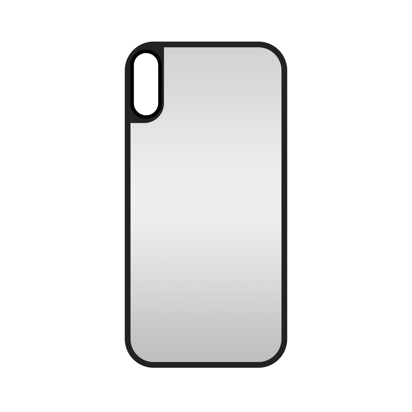 Futrola Glass Mirror za Iphone X/XS srebrna