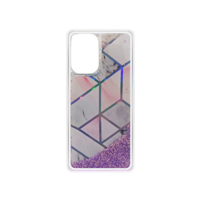 Futrola Geometric Fluid za Samsung Galaxy A526B/A52 5G/A526F/A52/A528B/A52s roza