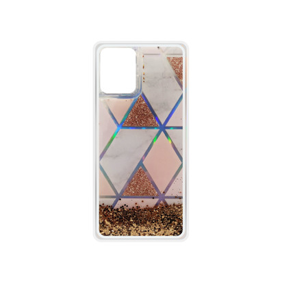 Futrola Geometric Fluid za Samsung A426F Galaxy A42 5G zlatna