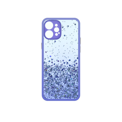 Futrola Sparkly za iPhone 12 Pro Max 6.7 inch ljubicasta