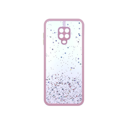 Futrola Sparkly za Xiaomi Redmi Note 9S / Note 9 Pro / Note 9 Pro Max roza