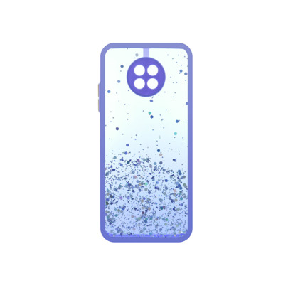 Futrola Sparkly za Xiaomi Redmi Note 9 5G ljubicasta