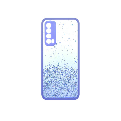 Futrola Sparkly za Huawei P Smart 2021 ljubicasta