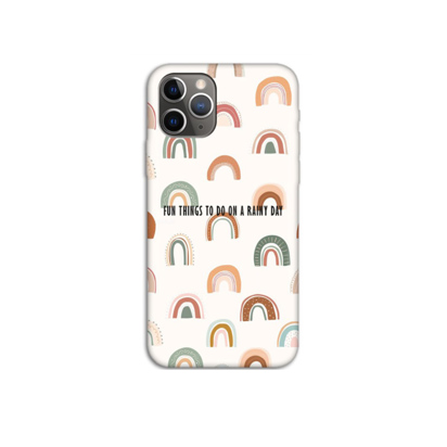 Futrola silikonska print za iPhone 11 Pro Max / XI 6.5 inch Rainbow