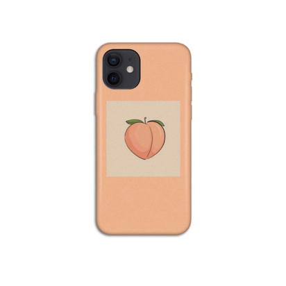 Futrola silikonska print za iPhone 12 / 12 Pro 6.1 inch Peach