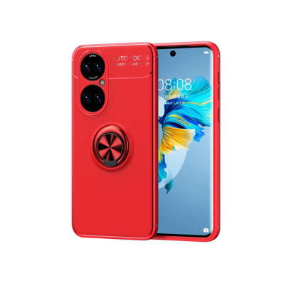 Futrola Auto Focus Ring za Samsung A536U Galaxy A53 5G crvena