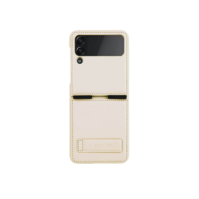 Futrola NILLKIN Qin Plain za Samsung Galaxy Z Flip4 5G Gold