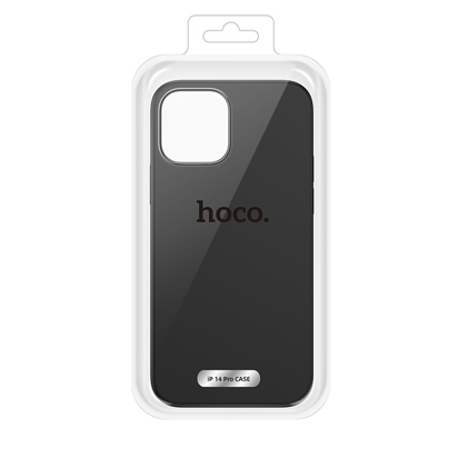Futrola HOCO Pure Protective za Iphone 14 Max 6.7 inch Crna