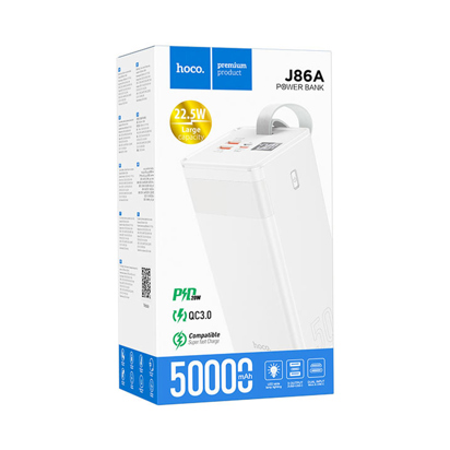 PowerBank HOCO J86A Powermaster 22.5W fully compatible (50000mAh) bela