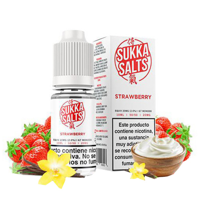 E-TEČNOSTI Sukka Salts Strawberry 20mg 10ml