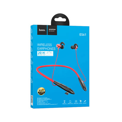 Slusalice HOCO Bluetooth ES61 Manner sports headset crvena