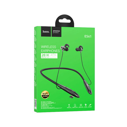 Slusalice HOCO Bluetooth ES61 Manner sports headset crna