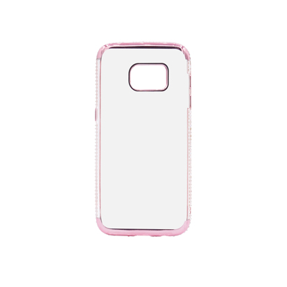 Futrola silikon DIAMOND za Samsung G930F Galaxy S7 roze