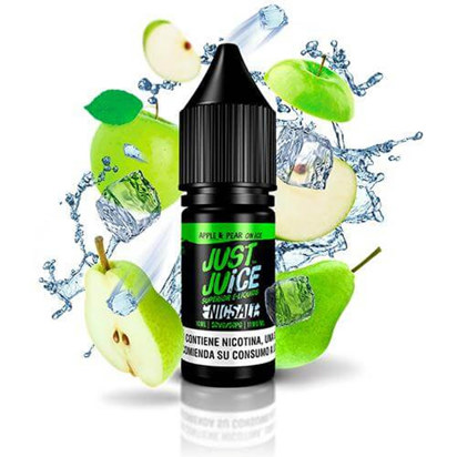 E-TEČNOSTI Just Juice Nic Salt Apple &#38; Pear On Ice 11mg 10ml