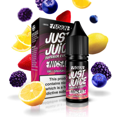 E-TEČNOSTI Just Juice Nic Salt Fusion Berry Burst &#38; Lemonade 11mg 10ml