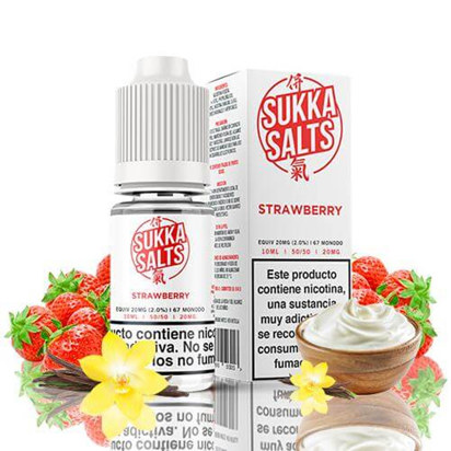E-TEČNOSTI Sukka Salts Strawberry 10mg 10ml