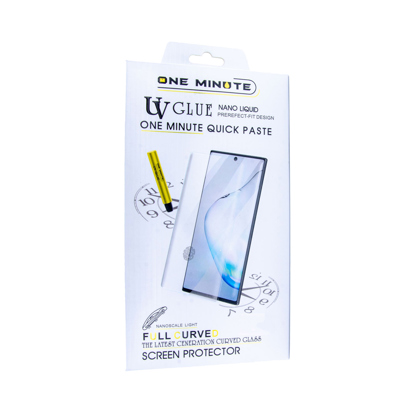 Staklena folija (UV Glue Full Cover+Lampa) za Samsung S23 5g