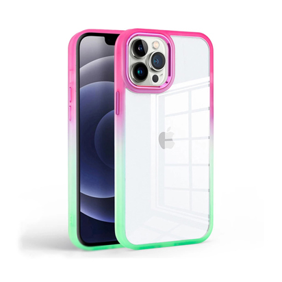 Futrola Gradient za Iphone 15 6.2 inch Pink-Green