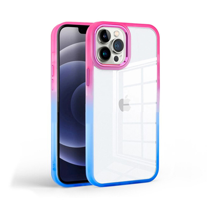 Futrola Gradient za Iphone 15 Plus 6.8 inch Pink-Blue