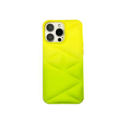 Futrola Rainbow za iPhone 16 yellow - green