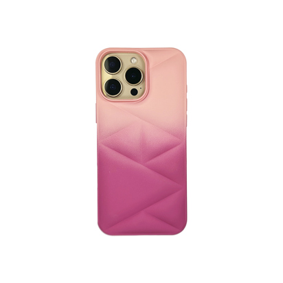 Futrola Rainbow za iPhone 16 pink - rose