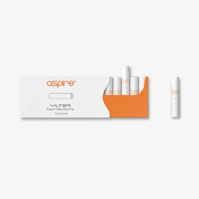 FILTER ZA E-CIGARETU Aspire Vilter Paper Filter Drip Tip white (pakovanje 10kom)
