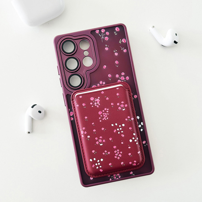 Futrola Wallet Color za Samsung Galaxy S26 Ultra red