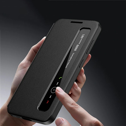 Futrola Side Window za Samsung Galaxy S25 FE Black