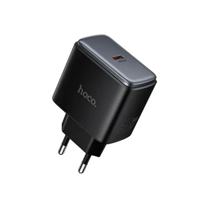 Kućni punjač Hoco C159A Upgrade PD65W charger Black