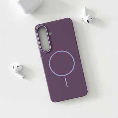 Futrola Magnetic Shell Matte za Samsung Galaxy S25 FE Purple