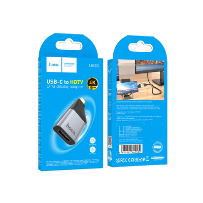 Adapter Hoco UA33 Type-C to HDTV sivi