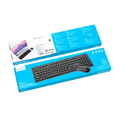 Bluetooth tastatura Hoco GM17 sa mišem Black