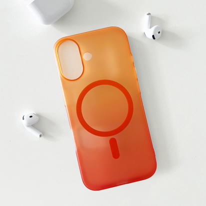 Futrola Sunset with MagSafe za Iphone 17 Orange