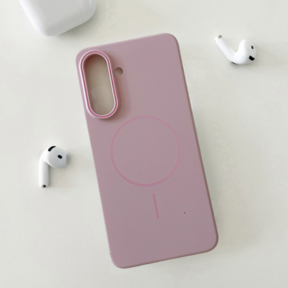 Futrola Magnetic Shell Matte za Samsung Galaxy A37 Pink
